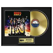 Kiss Destroyer Framed Gold Record